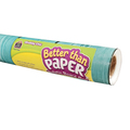Teacher Created Resources Better Than Paper Bulletin Board Roll, 4ft x 12ft, Shabby Chic, PK 4 32349